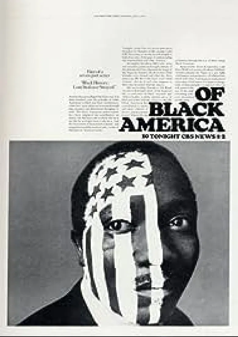The Heritage of Slavery - Of Black America poster background