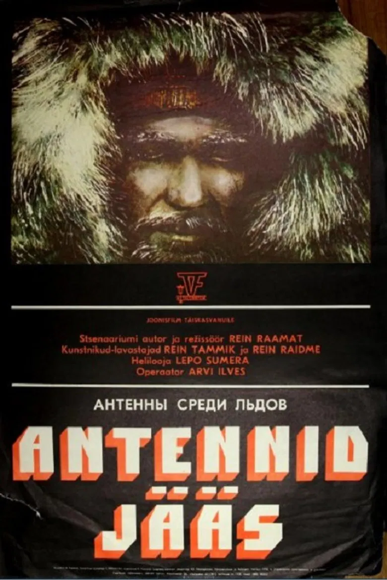 Antennid jääs poster background
