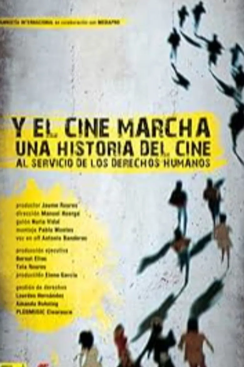 Y el cine marcha poster background