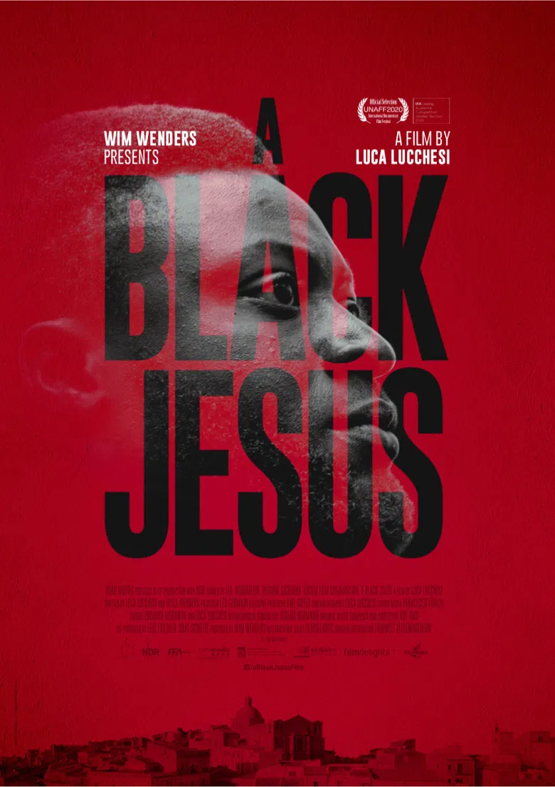 A Black Jesus poster background