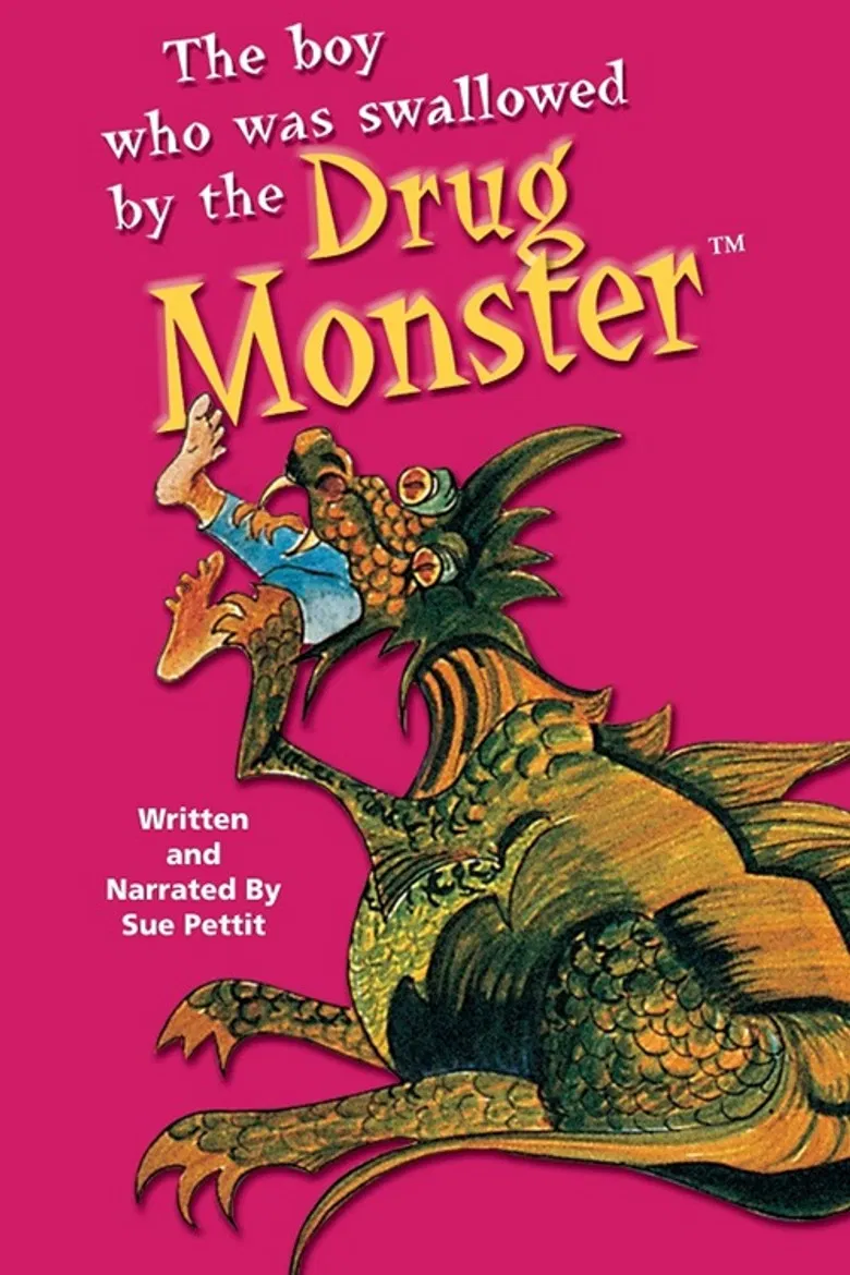 The Boy Who Was Swallowed by the Drug Monster poster background