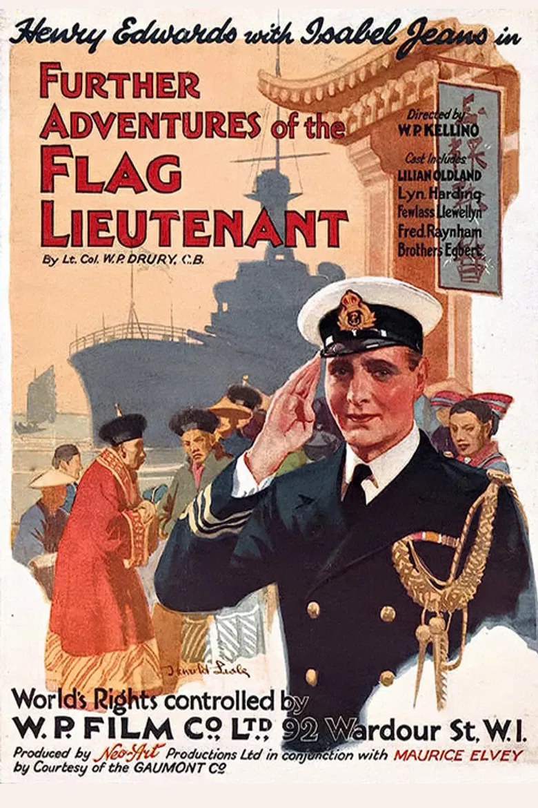 Further Adventures of the Flag Lieutenant poster background