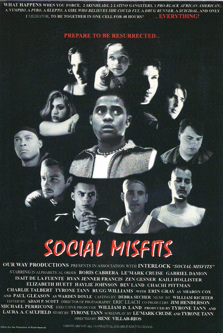 Social Misfits poster background