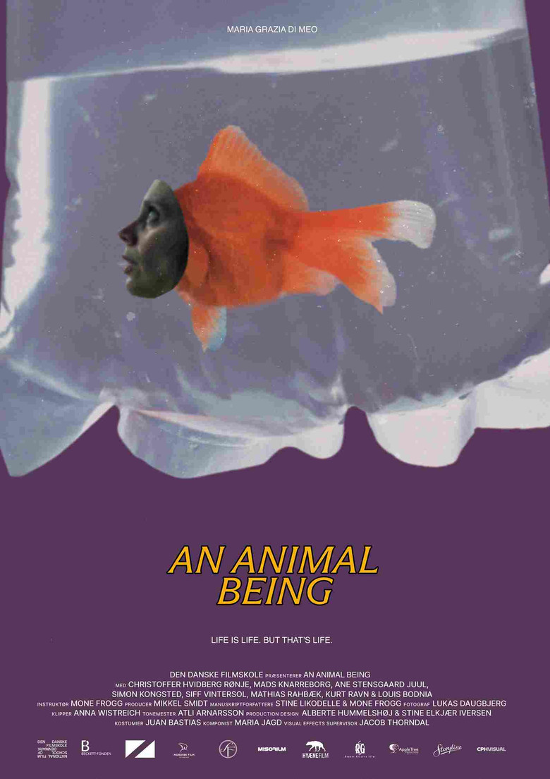 An Animal Being poster background