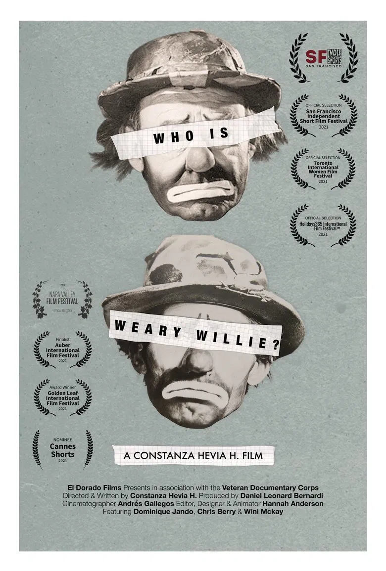Who is Weary Willie? poster background