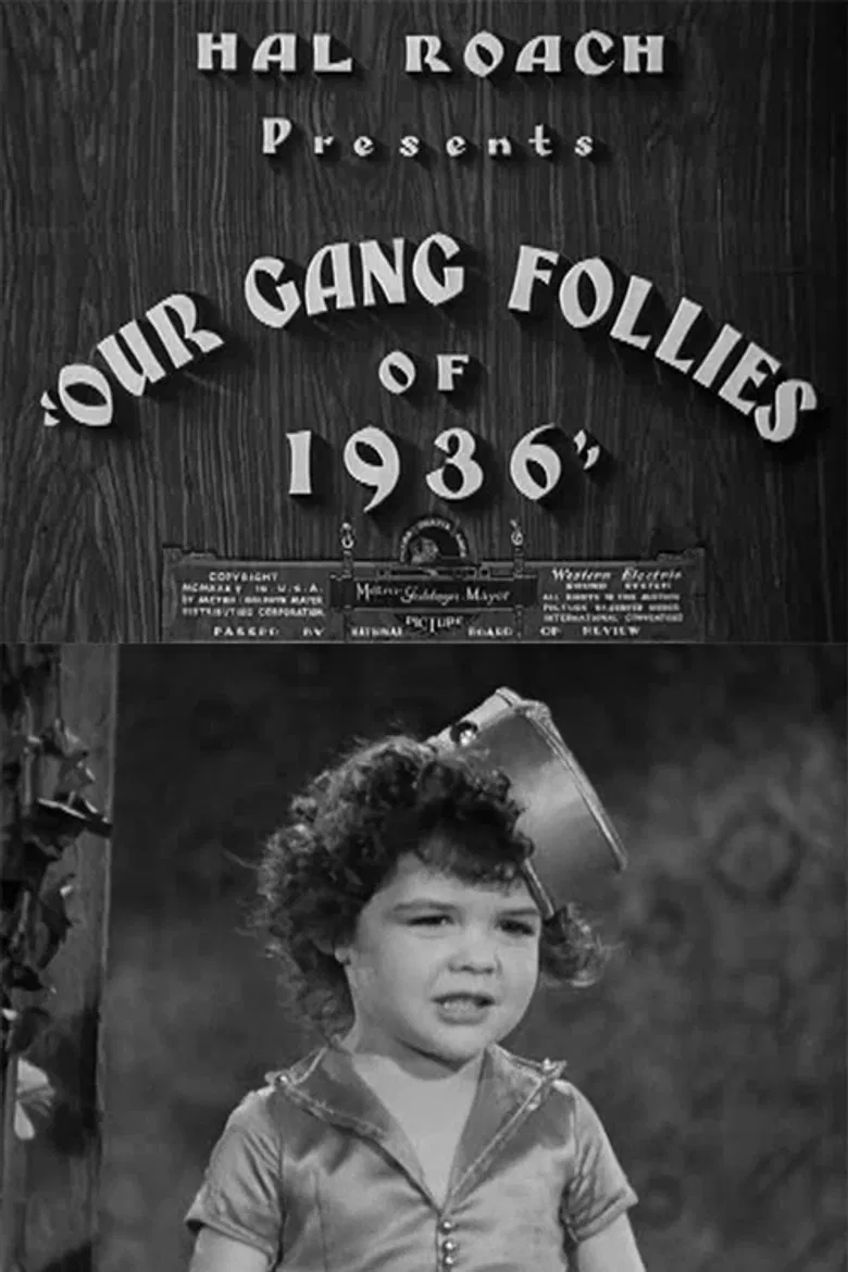 Our Gang Follies of 1936 poster background