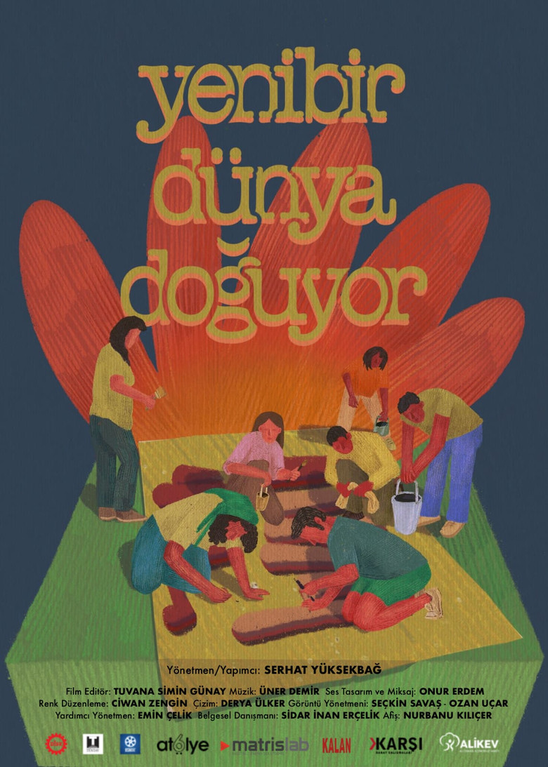 A New Earth Is Rising poster background