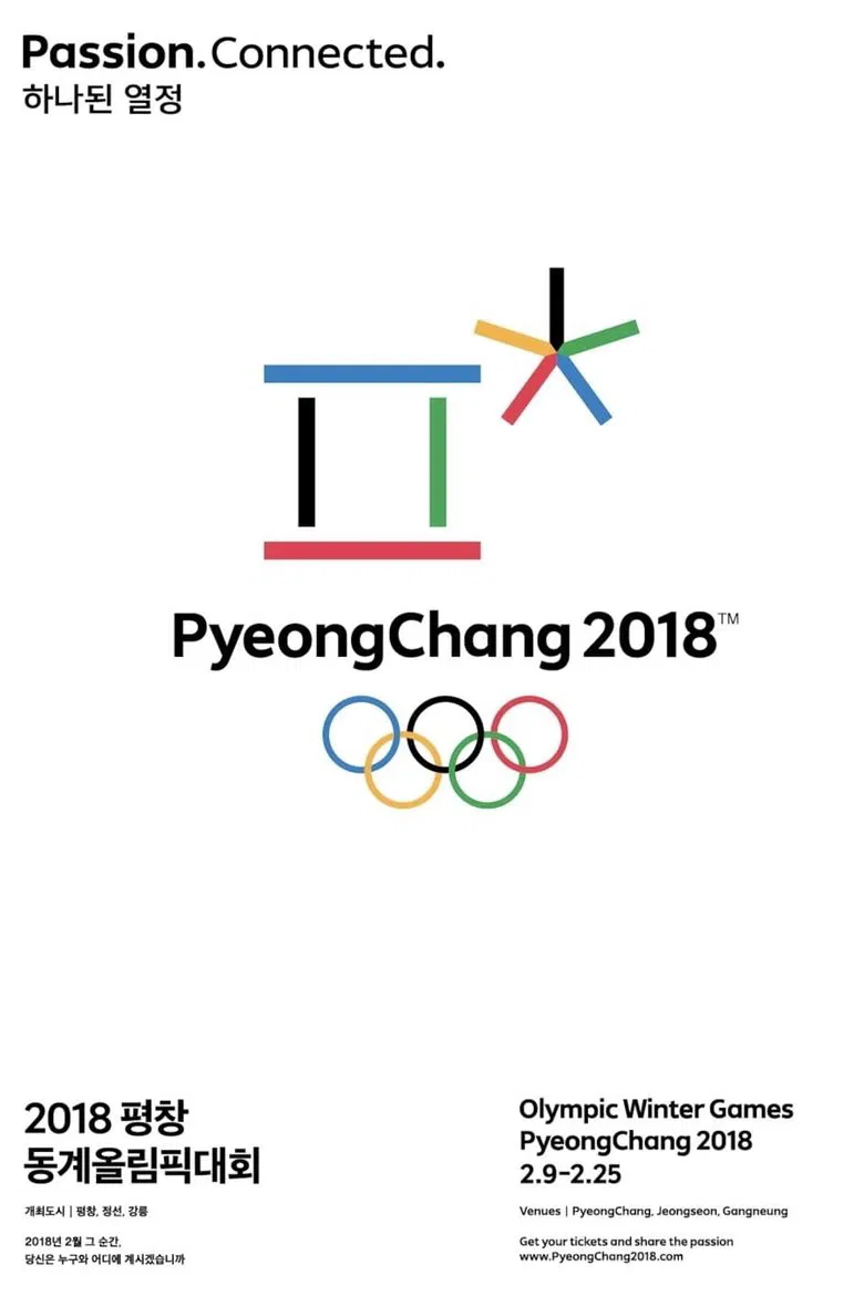 PyeongChang 2018 Olympic Closing Ceremony: The Next Wave poster background