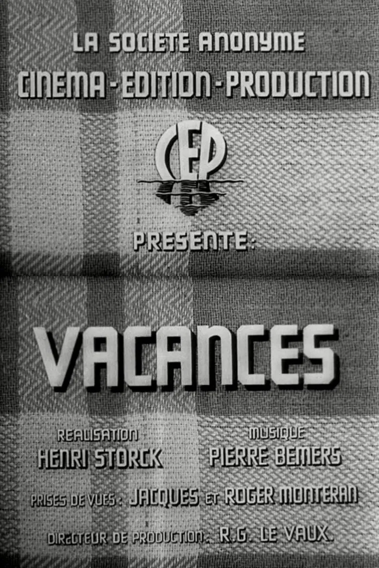 Vacances poster background