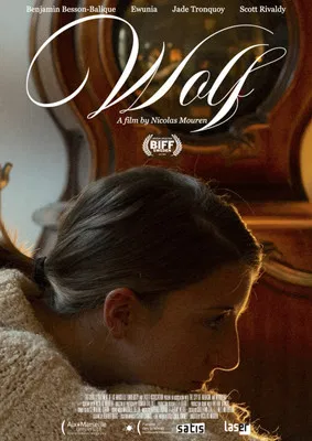 Wolf poster background