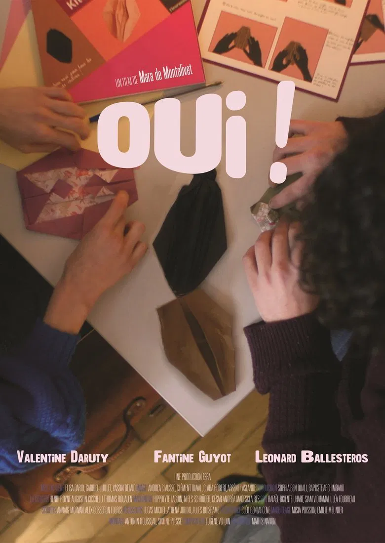 OUI! poster background