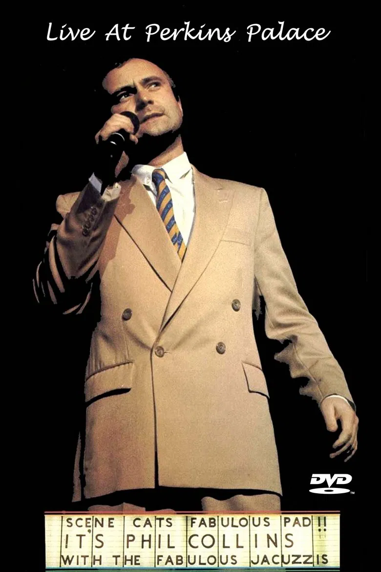 Phil Collins: Live at Perkins Palace poster background
