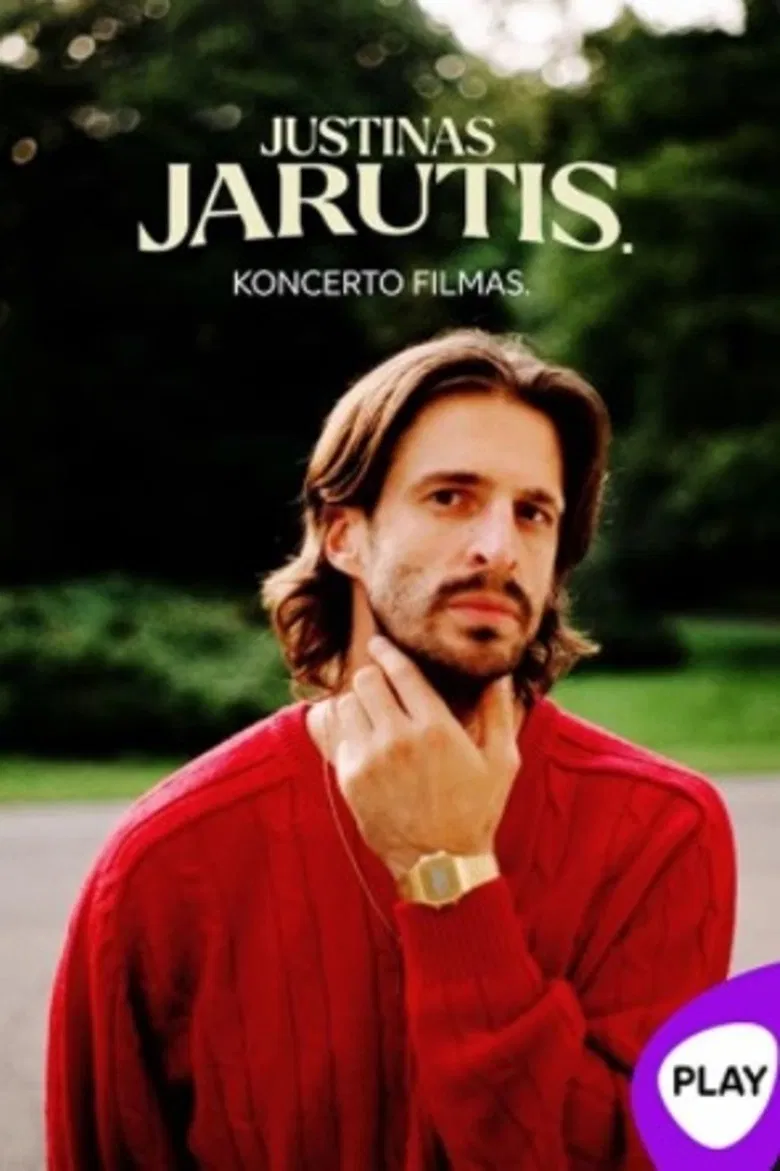 Justinas Jarutis. Koncerto filmas poster background