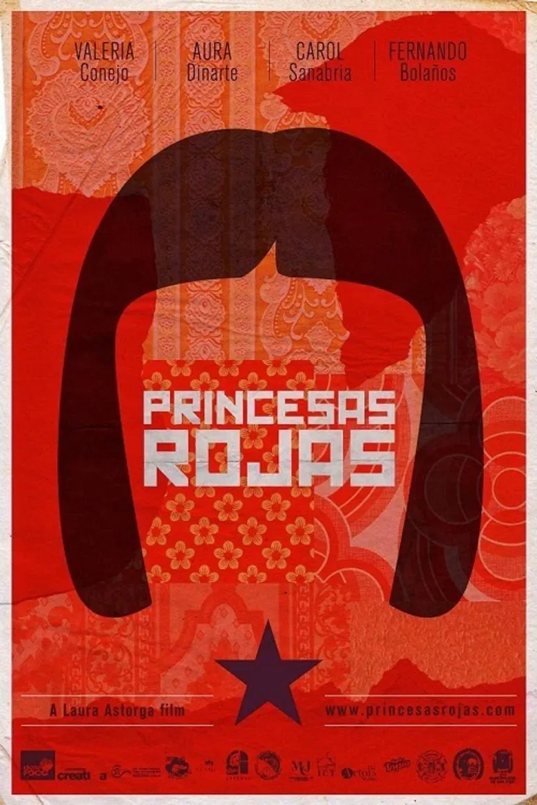 Red Princesses poster background