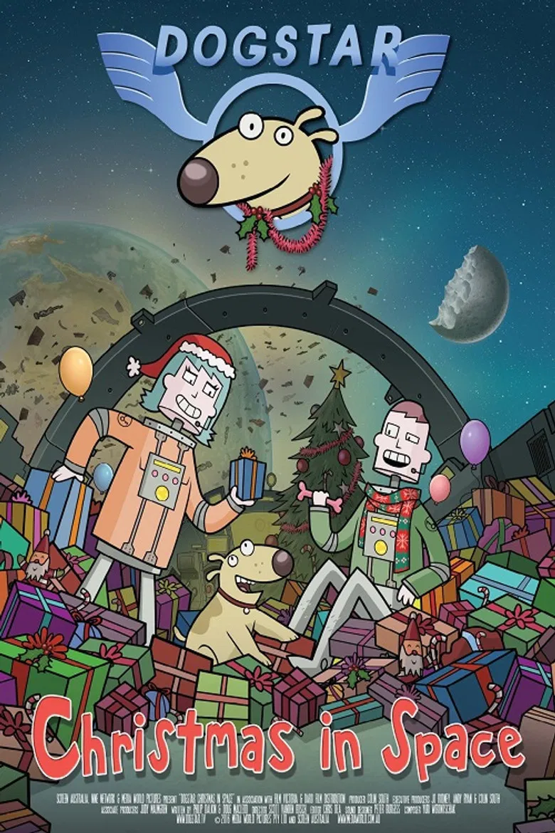 Dogstar: Christmas in Space poster background