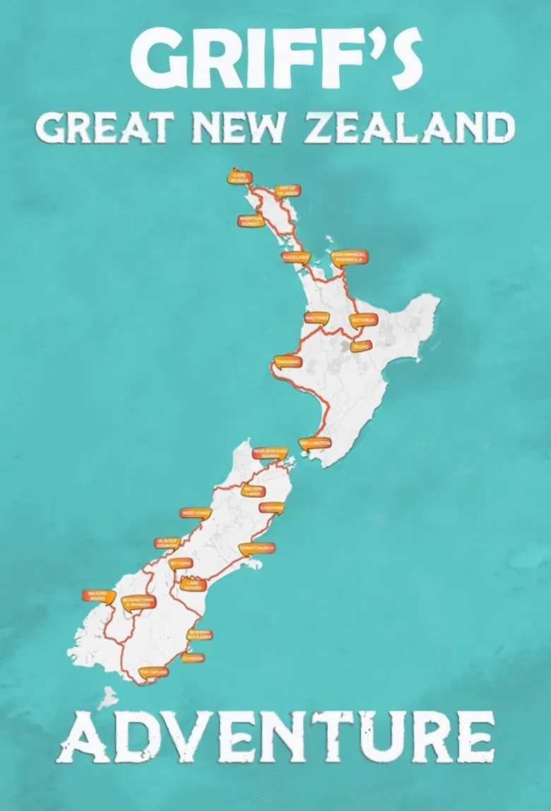 Griff's Great New Zealand Adventure poster background