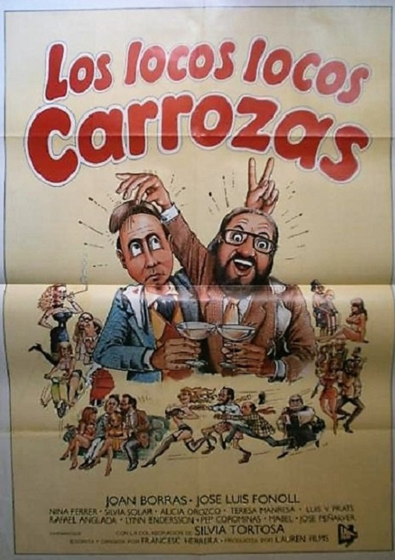 Los locos, locos carrozas poster background