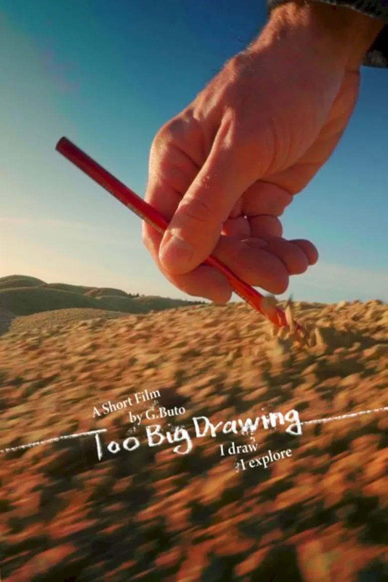 Too Big Drawing poster background