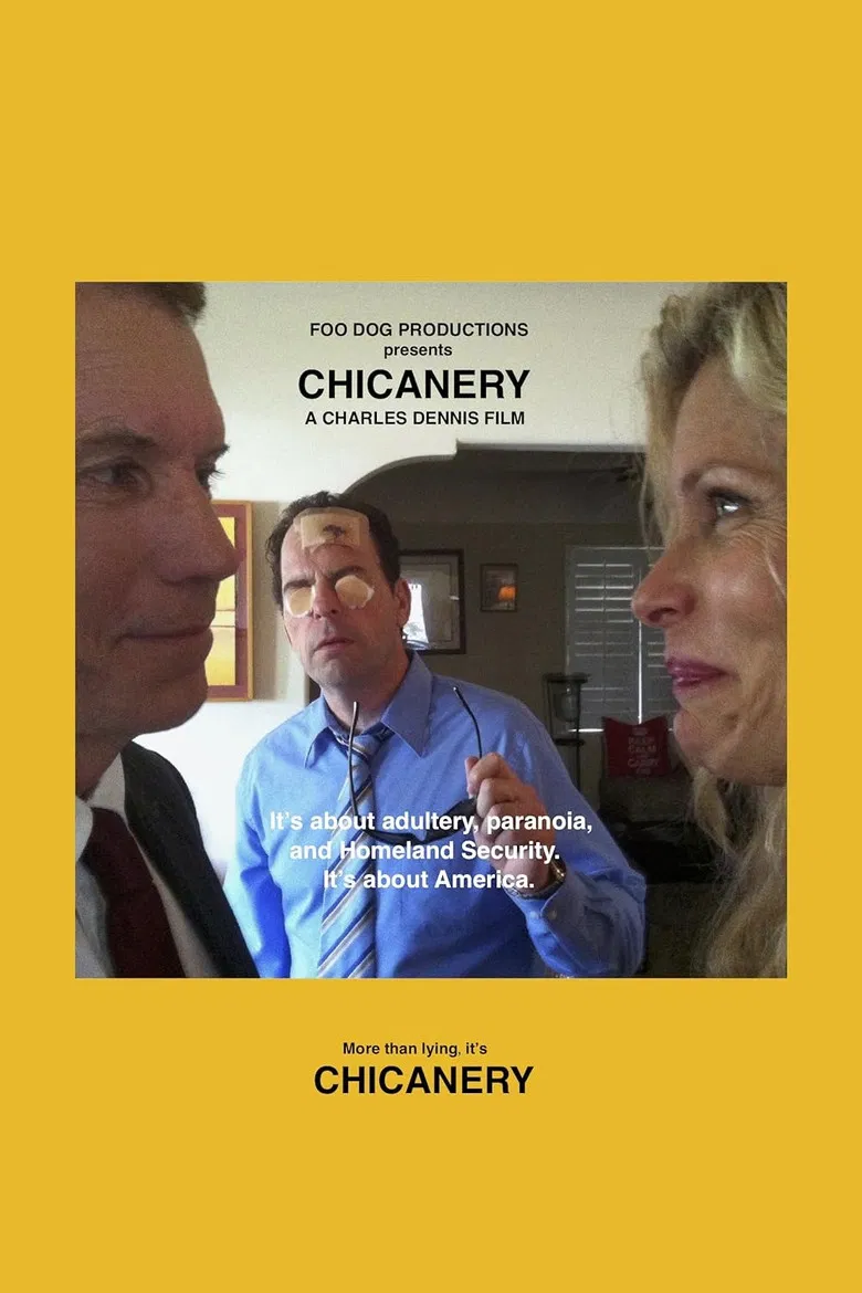 Chicanery poster background