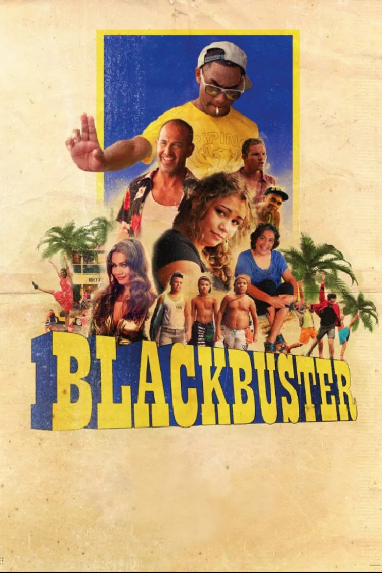 Blackbuster poster background