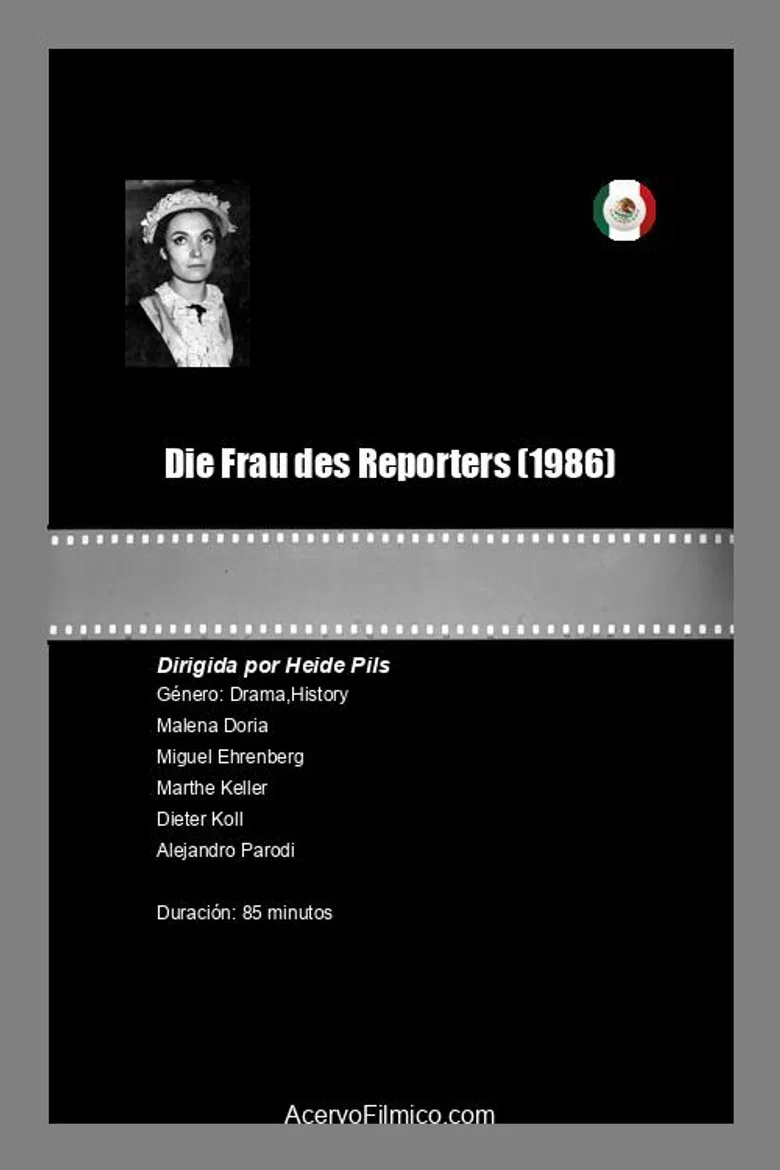 Die Frau des Reporters poster background
