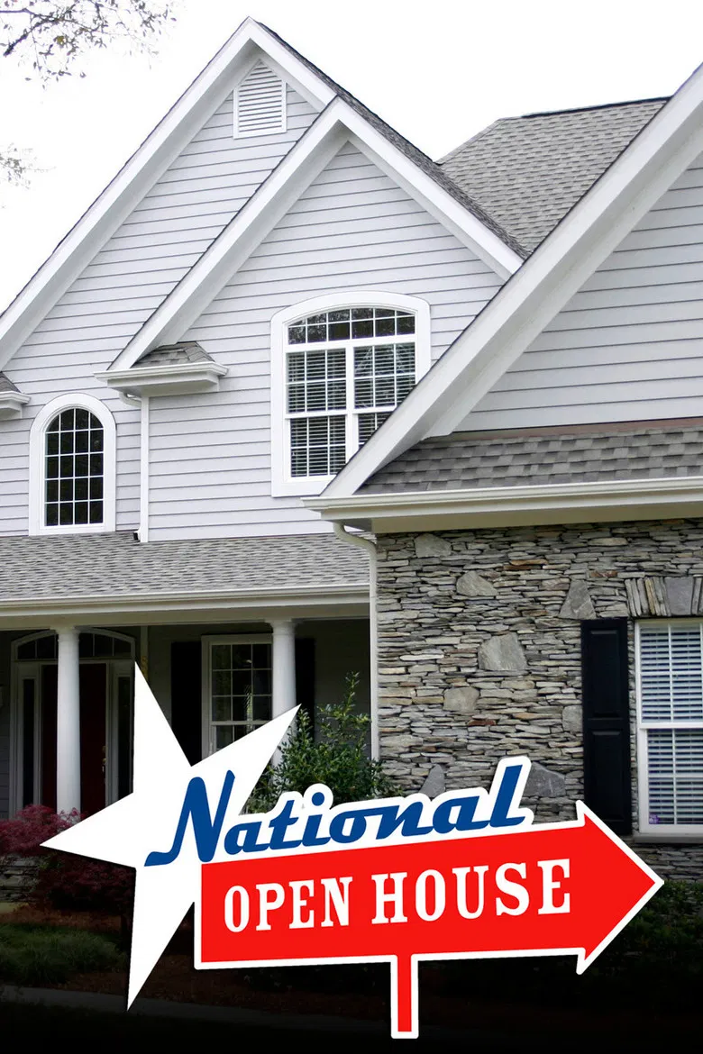 National Open House poster background