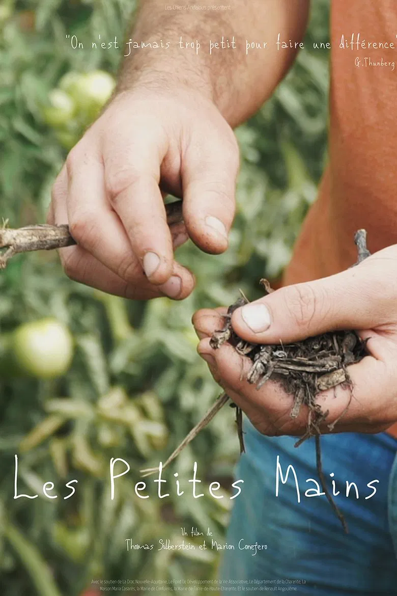 Les petites mains poster background