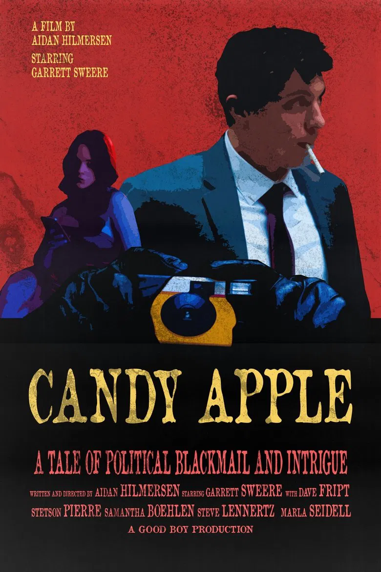 Candy Apple poster background