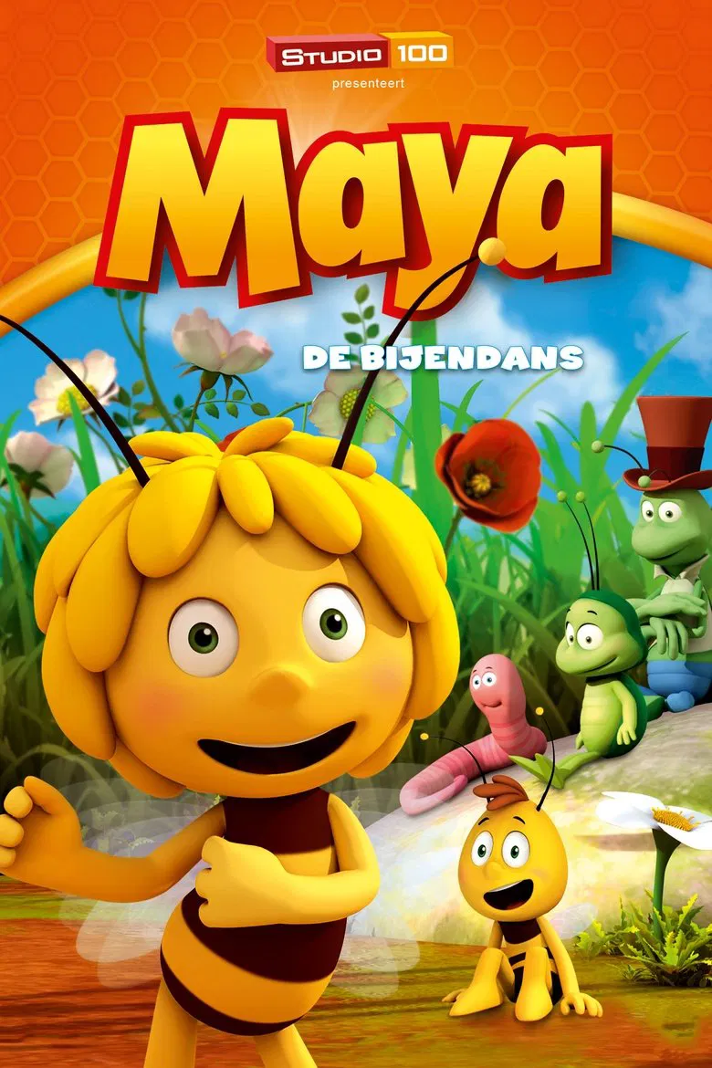 Maya The Bee - The Bee Dance poster background