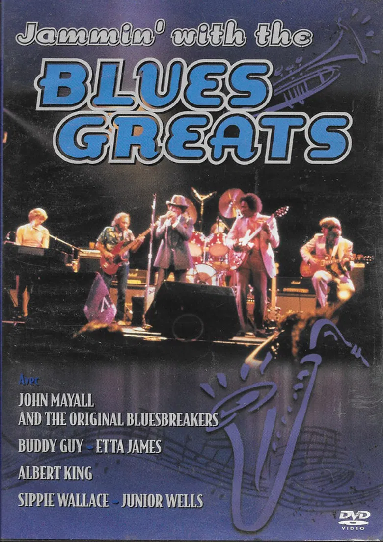John Mayall & The Bluesbreakers - Jammin' with the Blues Greats poster background