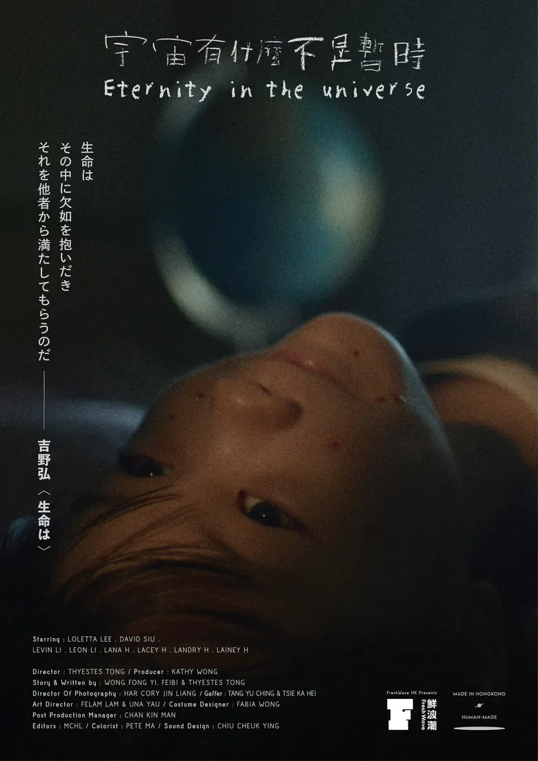 Eternity in the Universe poster background