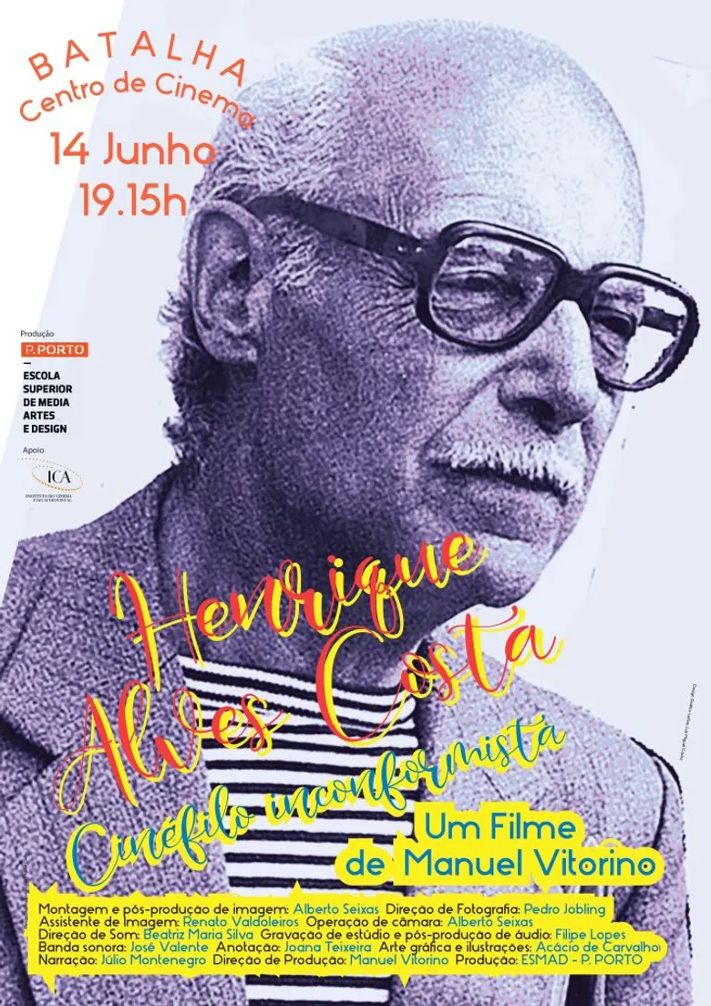 Henrique Alves Costa: Cinéfilo Inconformista poster background