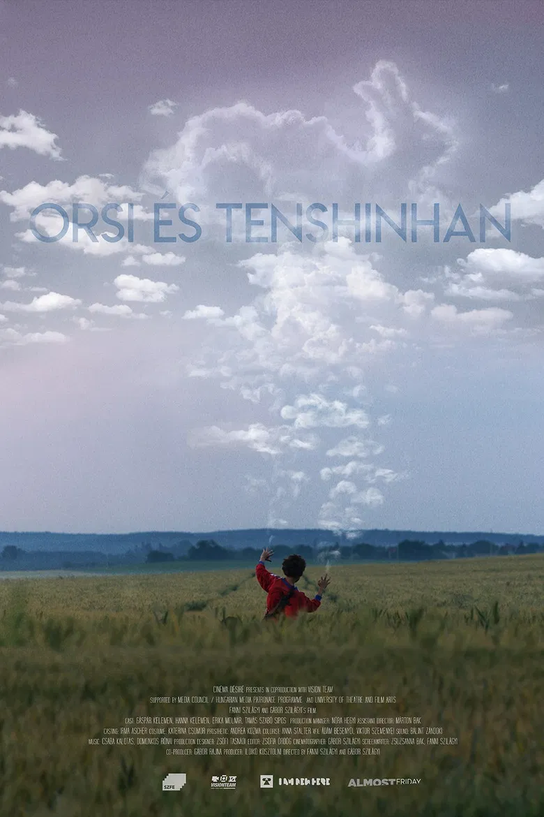 Orsi és Tenshinhan poster background
