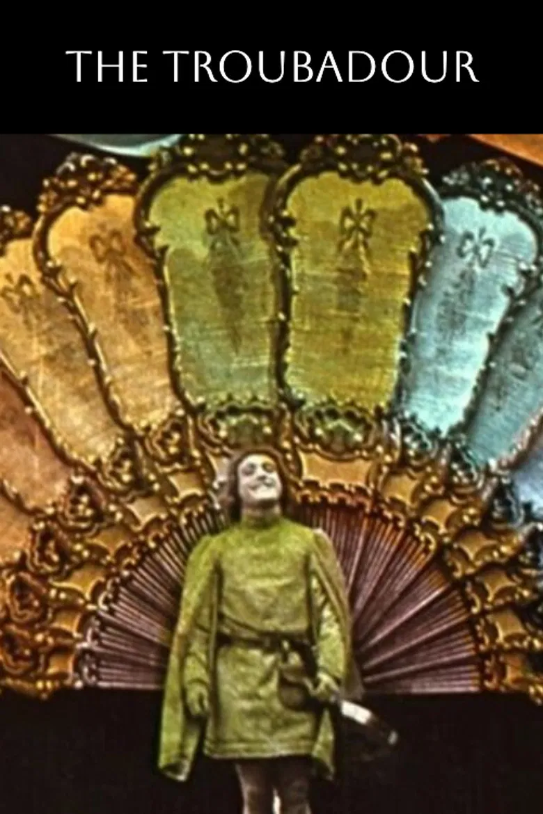 The Troubadour poster background