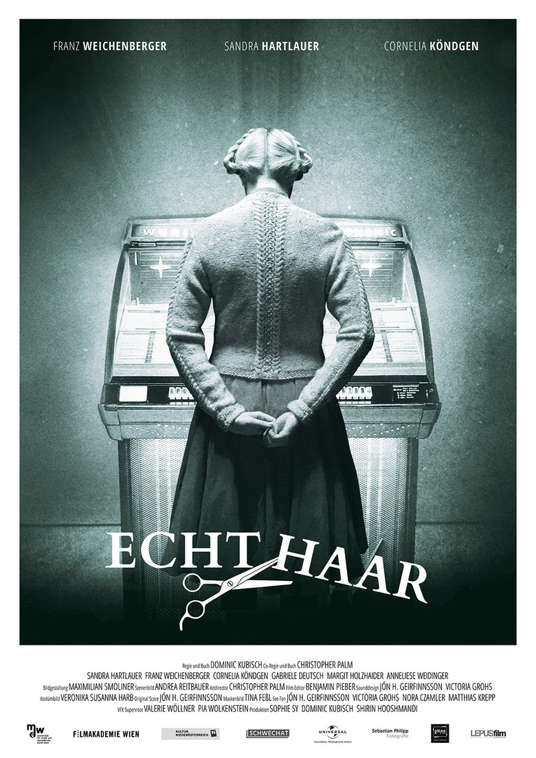 Echthaar poster background