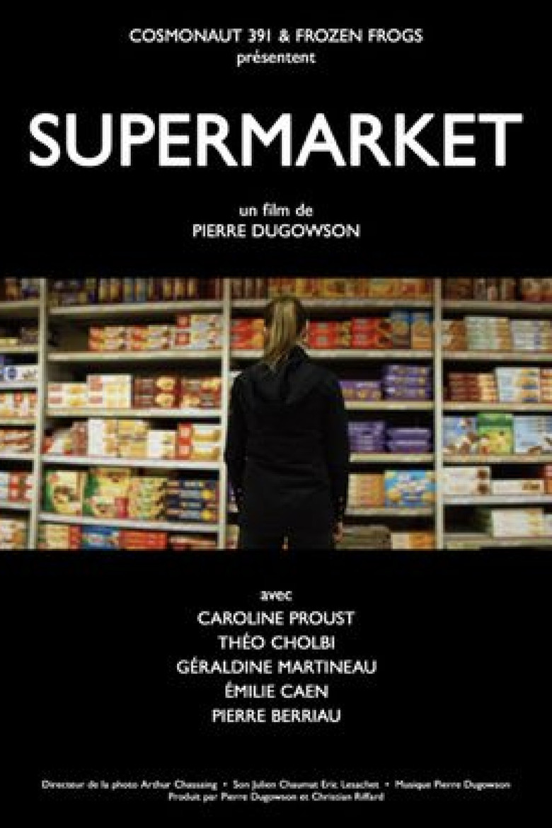 Supermarket poster background