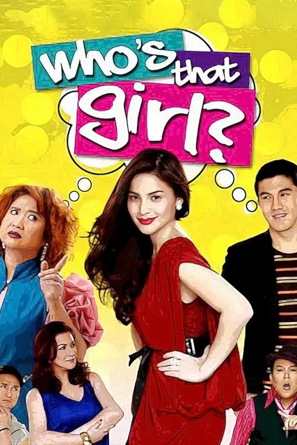Who's That Girl? poster background