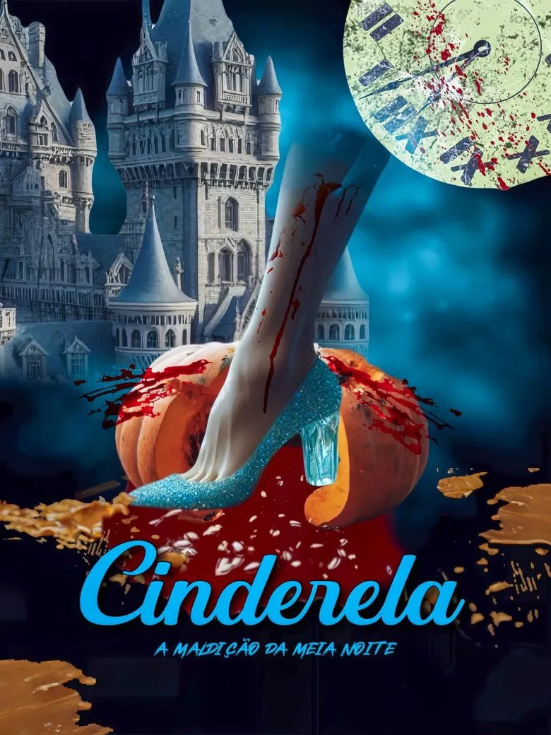 Cinderela: A Maldição da Meia Noite poster background