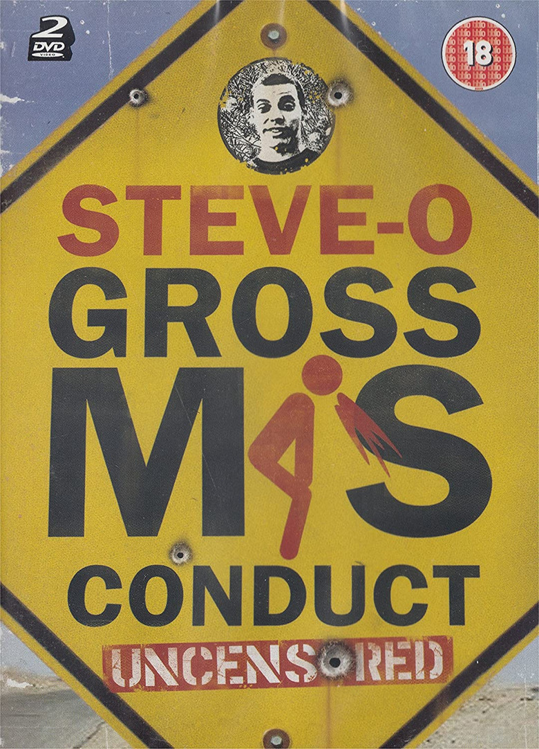 Steve-O: Gross Misconduct Uncensored poster background
