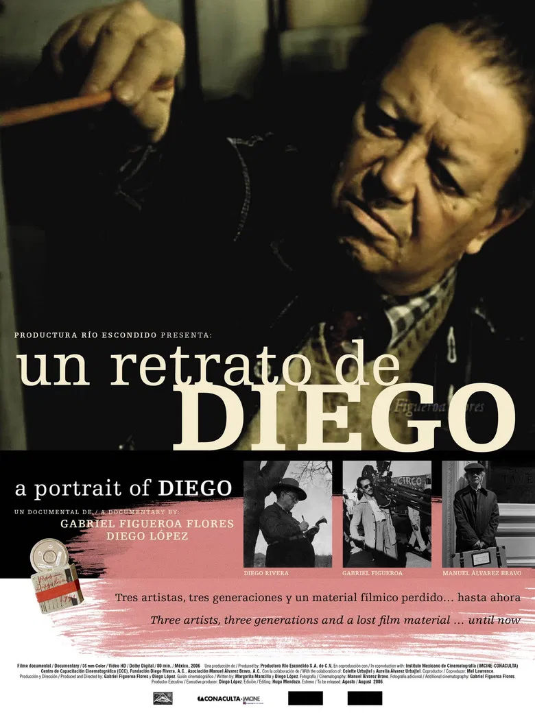 Un retrato de Diego poster background