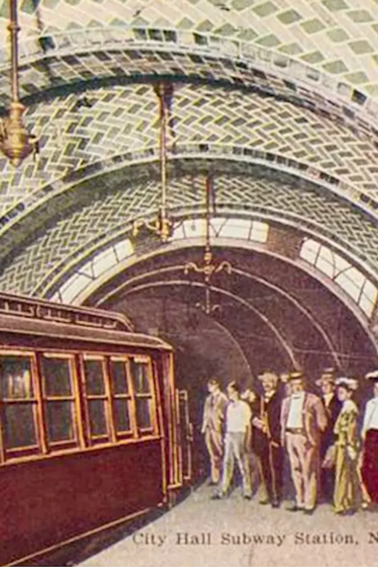 City Hall to Harlem in 15 Seconds, Via the Subway Route poster background