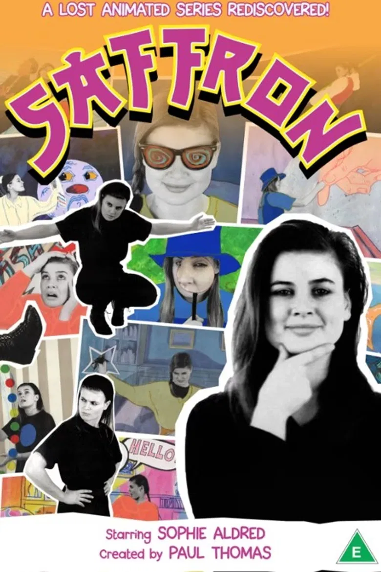 Saffron poster background