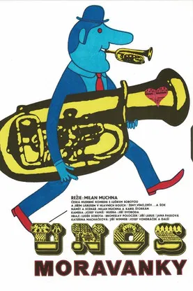 Únos Moravanky poster background