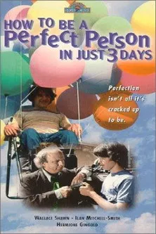 How to Be a Perfect Person in Just Three Days poster background