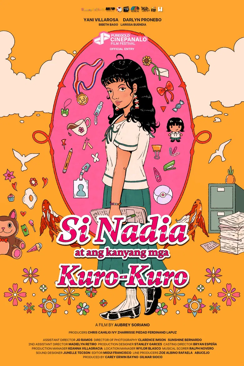 Si Nadia at ang Kanyang mga Kuro-Kuro poster background