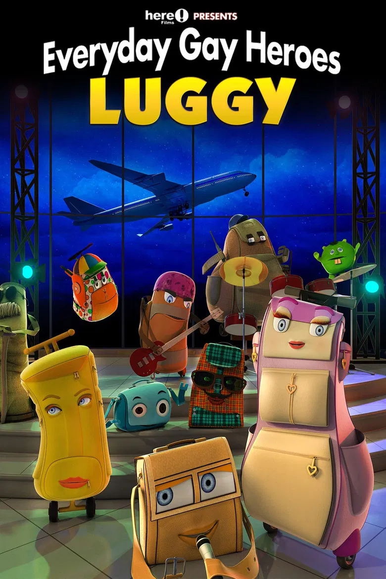 Luggy poster background