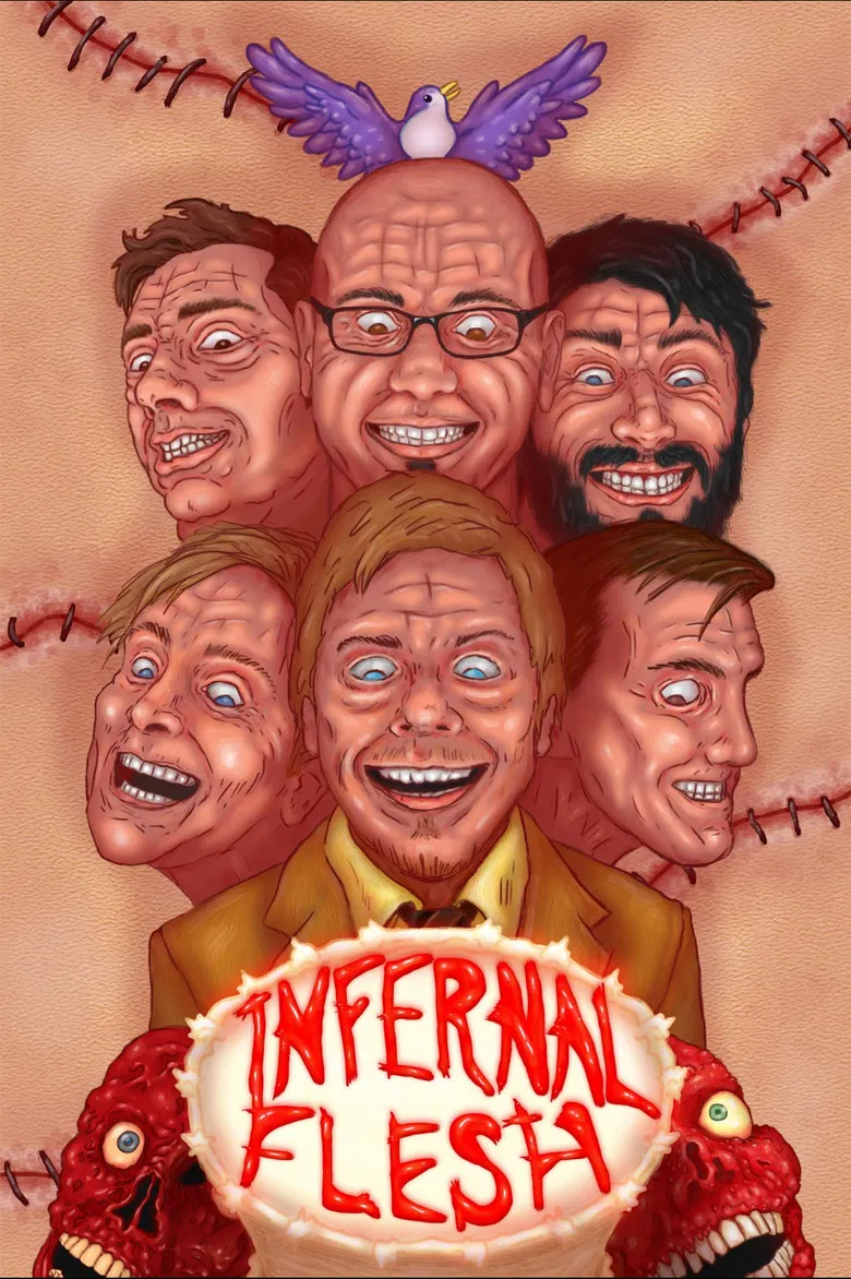 Infernal Flesh poster background