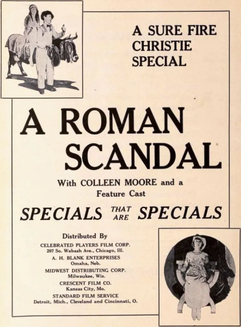 A Roman Scandal poster background