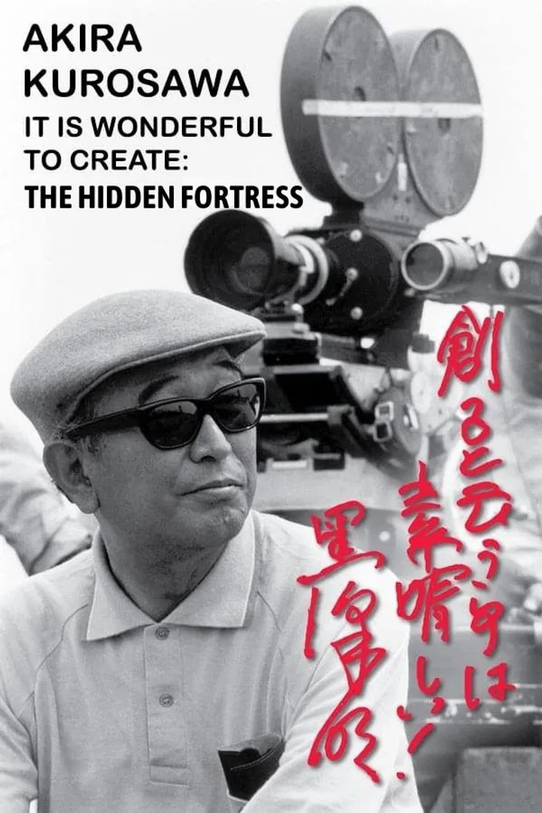 Akira Kurosawa: It Is Wonderful to Create: 'The Hidden Fortress' poster background
