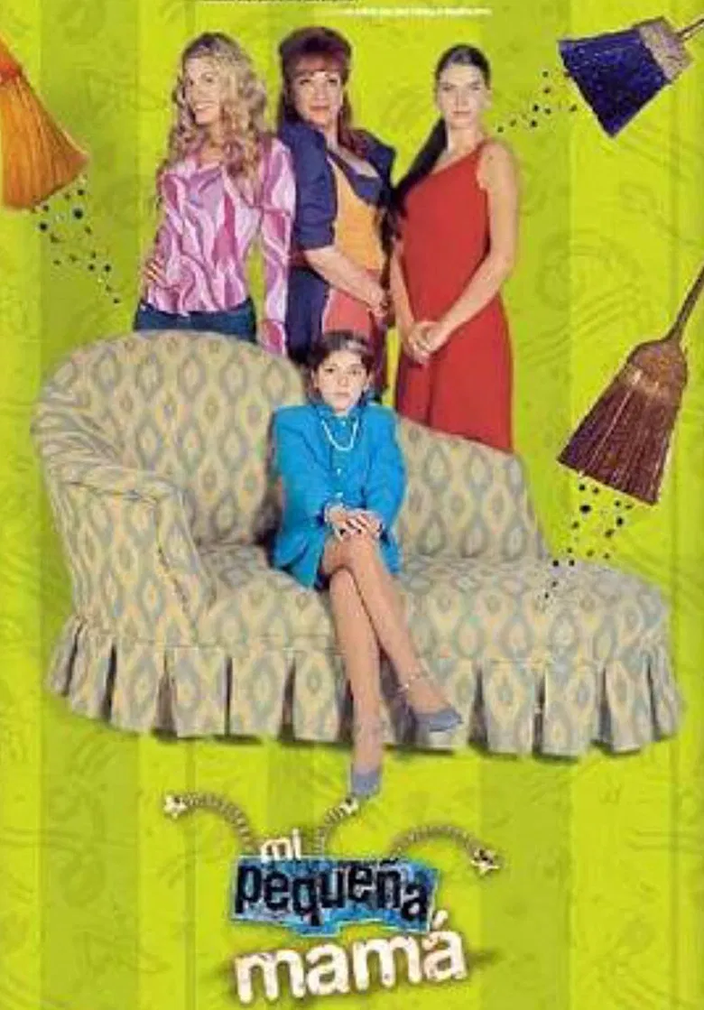 Mi pequeña mamá poster background